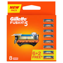 Gillette Fusion Manual Shaving Razor Blades - 8s Pack (Cartridge)