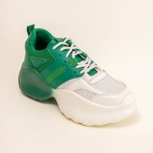 VANSON HALF STUD-Sport Sneakers Shoes in Green
