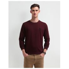 U.S. Polo Assn. Denim Co. Solid Regular Fit Sweatshirt