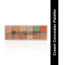 PAC Super Coverage Cream Concealer Palette X12 - Creamy Blendable Formula, Longlasting Full Coverage