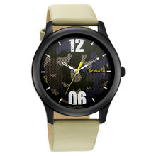 Sonata CAMO 77106NL03W Multi-Color Dial Analog watch for Men