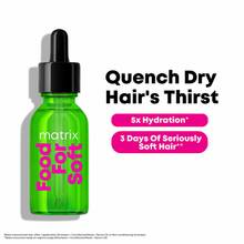 Matrix Food For Soft Hair Oil Serum for Dry, Dehydrated Hair with Hyaluronic Acid & Avocado Oil