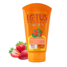 Lotus Herbals Safe Sun Sunscreen Cream Non-Greasy Sweat & Water Resistant PA+ SPF-20