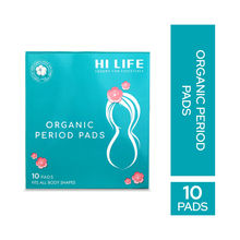 Hi Life Organic Period Pads - 10 Pads