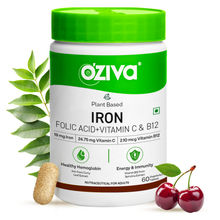 Oziva Plant Based Iron With Folic Acid