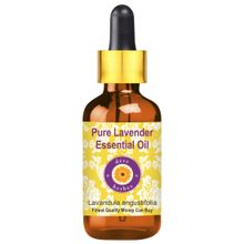 Deve Herbes Pure Lavender Essential Oil (Lavandula angustifolia) Therapeutic Grade Steam Distilled