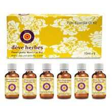 Deve Herbes Natural Essential Oils Kit - Pack of 6