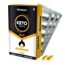 NutroActive Keto Tablets Fat Burner For Weight Loss