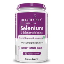 HealthyHey Nutrition Selenium - Superior Absorption - Veg Capsules