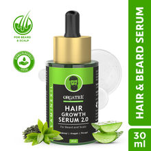 Orgatre Hair Growth Serum 2.0 With Aminexil & Redensyl For Beard & Scalp