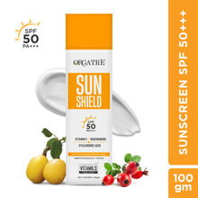 Orgatre Tinted Sunscreen SPF 50 PA+++ With Vit C, Niacinamide & Hyaluronic Acid, UVA/UVB Protection