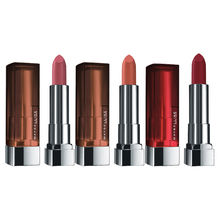 Maybelline New York Color Sensational Creamy Matte Kit - Nude Nuance + Touch Of Spice + Divine Wine