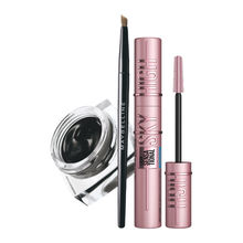 Maybelline New York Long Lasting Eye Combo - Drama Gel Eyeliner & Lash Sensational Sky High Mascara