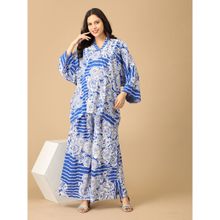 The Mom Store Mykonos Magic Maternity And Nursing Co Ord (Set of 2)