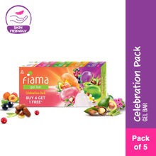 Fiama Gel Bar Celebration Pack, Variety Pack, Safe On Skin, Skin Friendly PH Buy 4 Get 1 Free