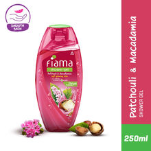 Fiama Shower Gel Patchouli & Macadamia, Body Wash for Hydrating & Soft Glowing Skin