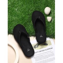 Yoho Women Bubbles Ortho Slippers Soft & Comfortable Lightweight Black