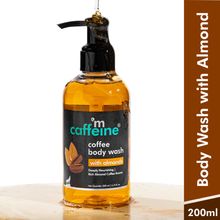 MCaffeine Coffee Body Wash with Almonds De-Tan & Deep Cleansing Shower Gel in Chocolatey Aroma