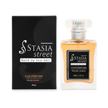 Stasia Street Hair Perfume Long-lasting,fragrance Mist,Frizz Control- Woody Amber