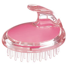 Stasia Street Smooch Pink Hair Scalp Massager And Shampoo Brush