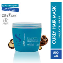 ALFAPARF MILANO Curly Hair Mask, Curls Defining, Frizzy Hair, Deep Moisture, Sulfate Free