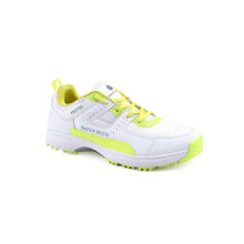 Bacca Bucci Wicket Wings Pro Performance Cricket Shoes White & Green