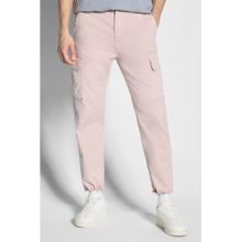 American Eagle Men Pink Flex Slim Lived-In Cargo Pant
