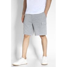 American Eagle Men Grey 24/7 7 Inches Cargo Jogger Short