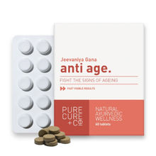 Pure Cure + Co. Jeevaniya Gana Anti Age Fight The Signs Of Ageing (60 Tablets)