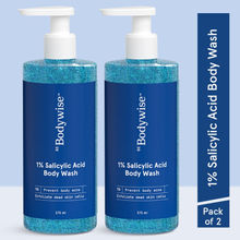 Be Bodywise 1% Salicylic Acid Body Wash - Helps Prevent Body Acne - SLS & Paraben Free - Pack of 2