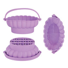 Feel Good Club Rinse & Rest Makeup Brush Cleaner Bowl With Built In Drying Hanging & Storage Stand