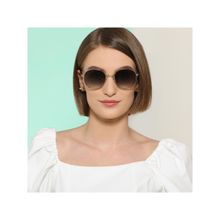 John Jacobs by Lenskart Gold Full Rim Round Sunglasses