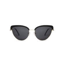 John Jacobs JJ TINTS Black Grey Women Polarized and UV Protected Sunglasses - JJ S13087