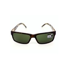 Mont Blanc Eyewear Green Plastic Sunglasses