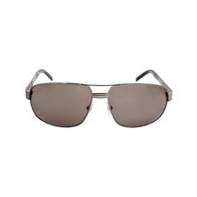 Mont Blanc Eyewear Brown Metal Sunglasses