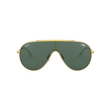 Ray-Ban 0RB3597 Green Wings Shield Sunglasses - 33 mm