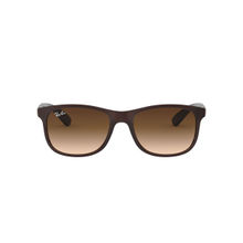 Ray-Ban 0RB4202 Brown Gradient Andy Square Sunglasses - 55 mm