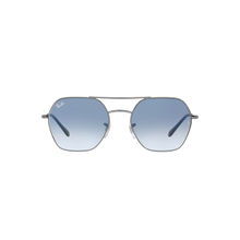 Ray-Ban 0RB3676I Light Blue Gradient Icons Square Sunglasses - 54 mm