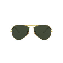 Ray-Ban Green lens Aviator Sunglasses - 0RB3025 58 mm Gold