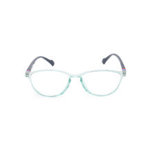 Vast Unisex Women Round Cateye Anti Glare UV Protection Full Frame Spectacles-(Zero Power) (7921)