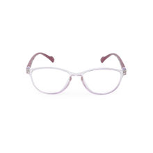 Vast Unisex Women Round Cateye Anti Glare UV Protection Full Frame Spectacles-(Zero Power) (7921)