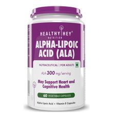 HealthyHey Nutrition Alpha Lipoic Acid Gluten - Free And Non GMO - ALA - Capsules