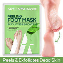 Mountainor Peeling & Exfoliating Foot Mask For Baby Soft Feet Removes & Heals, Dry & Cracked Skin