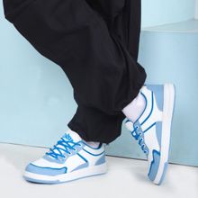 ZAYDN Ivy Ocean Blue Womens Casual Sneakers
