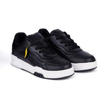 ZAYDN Otto Pitch Black Mens Casual Sneakers
