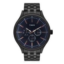 Timex Men Black Round Analog Watch - TWEG184SMU11