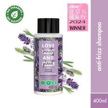Love Beauty & Planet Argan Oil And Lavender Sulphate Free Shampoo For Dry & Frizzy Hair