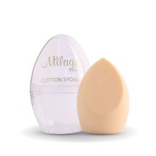 Milagro Beauty Cotton Sponge - 1Pcs