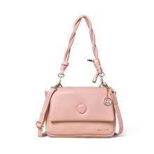 Pelle Luxur Womens Baby Pink Handbag (S)