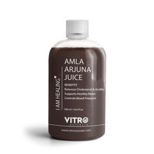 Vitro Naturals Amla Arjuna Juice Ayurvedici Blend For Cholesterol Care & Heart Health